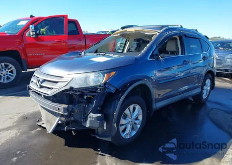 2012 Honda Cr-V Ex-L из США, поврежденный, VIN JHLRM4H77CC007019